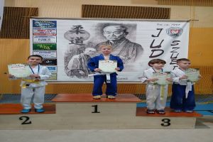 Uczestnicy turnieju judo w Szubinie