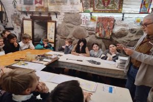 Uczestnicy projektu "Wyjście z klasą" z Węgierska