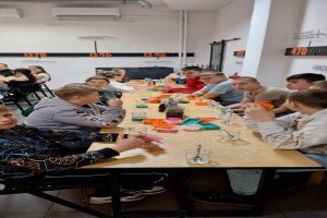 Uczestnicy projektu "Wyjście z klasą" z Wrocek