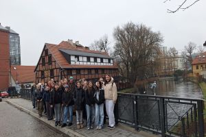 Uczestnicy projektu "Wyjście z klasą" z Wrocek