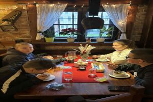 Uczestnicy projektu "Wyjście z klasą" z Wrocek