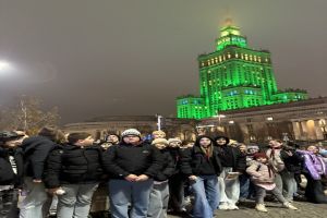 Uczniowie szkoły we Wrockach