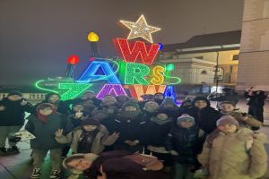 Uczniowie szkoły we Wrockach