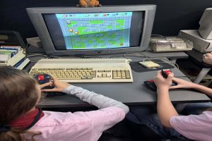 Uczniowie szkoły we Wrockach