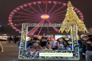 Uczniowie szkoły we Wrockach