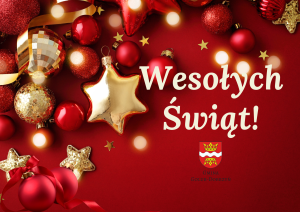 Napis Wesołych Świąt
