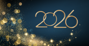 Grafika z napisem 2026