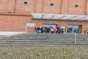 Uczestnicy klubu podczas zajęć