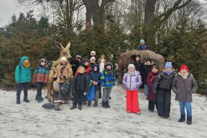 Klub Młodzieżowy Wrocki - wyjazd do ogrodu zoobotanicznego 1