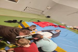 Klub Młodzieżowy Wrocki- zajęcia z pierwszej pomocy 2