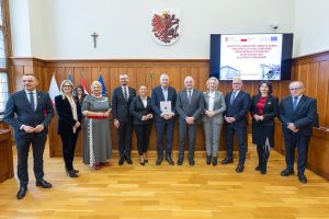 Uroczystość wręczenia umów KPO, 9 lutego 2026, fot. Mikołaj Kuras dla UMWKP