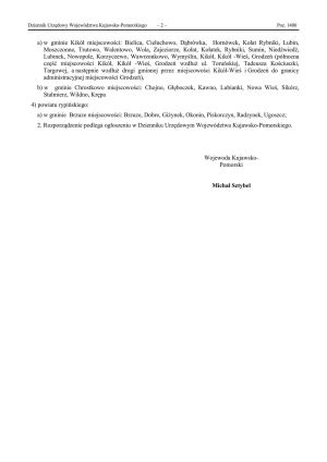 Zarządzenie Wojewody 2 z 2