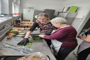 Uczestnicy klubów seniora