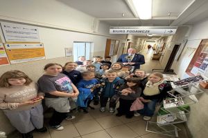 Uczestnicy klubu młodzieżowego z Gałczewa