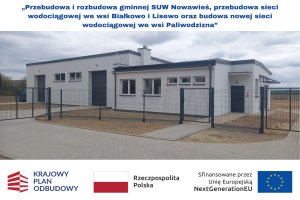 Wyremontowany budynek w Nowejwsi