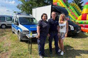 4- Sołtys Lisewa oraz przedstawiciele Policji