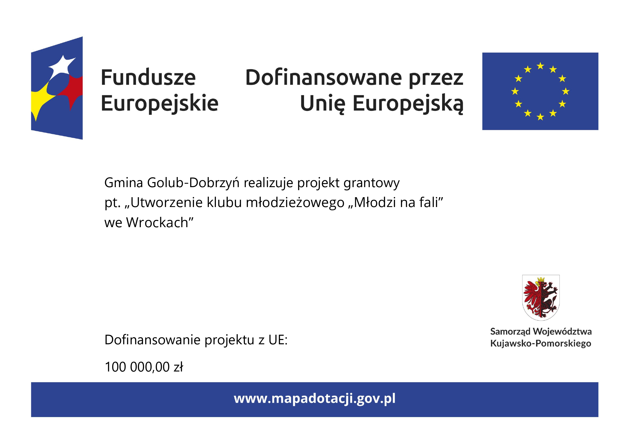 Utworzenie Klubu Młodzieżowego „Młodzi na fali