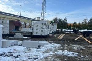 Prace budowalne we Wrockach