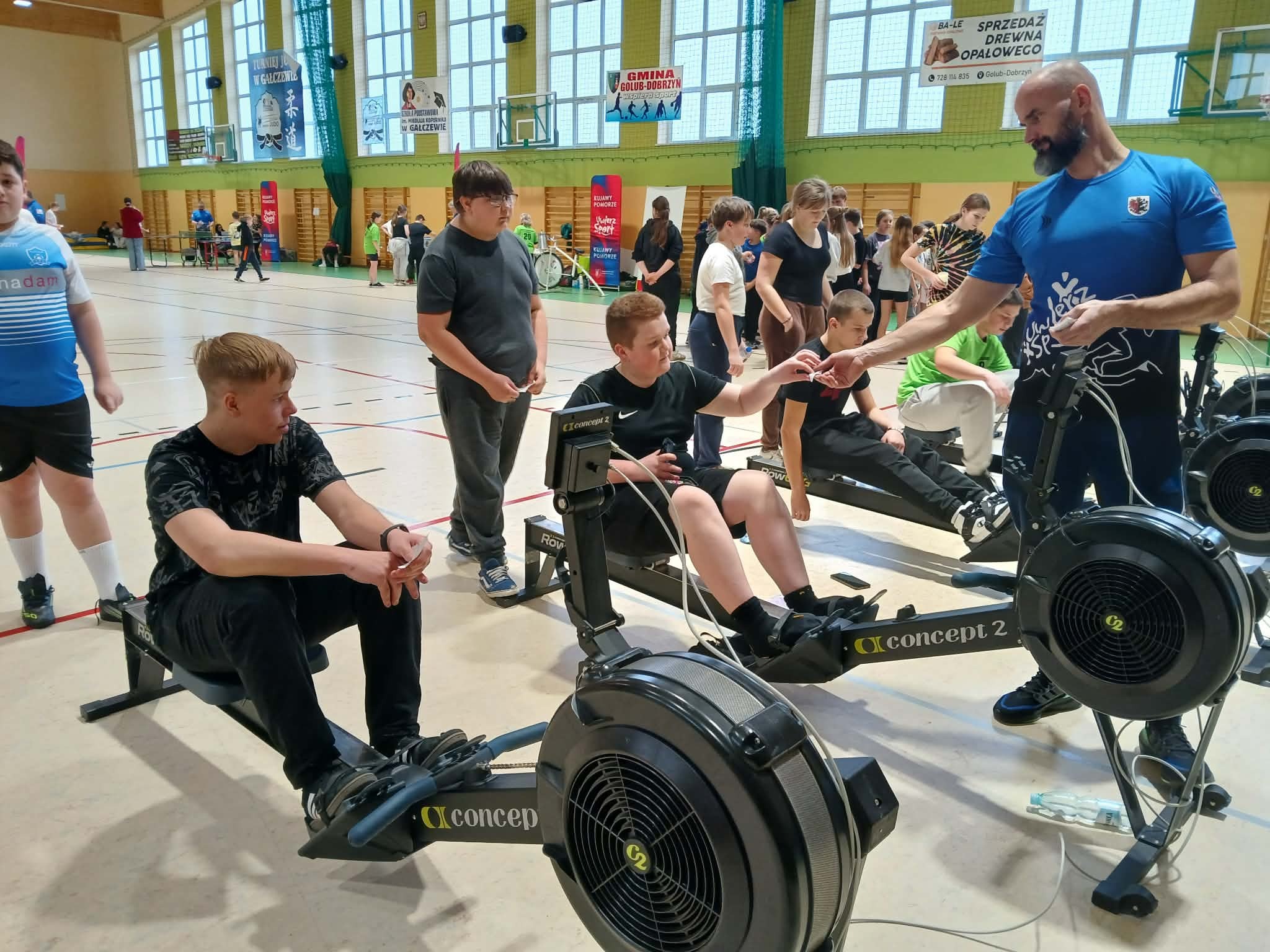 Uczestnicy projektu "Uwierz w Sport"