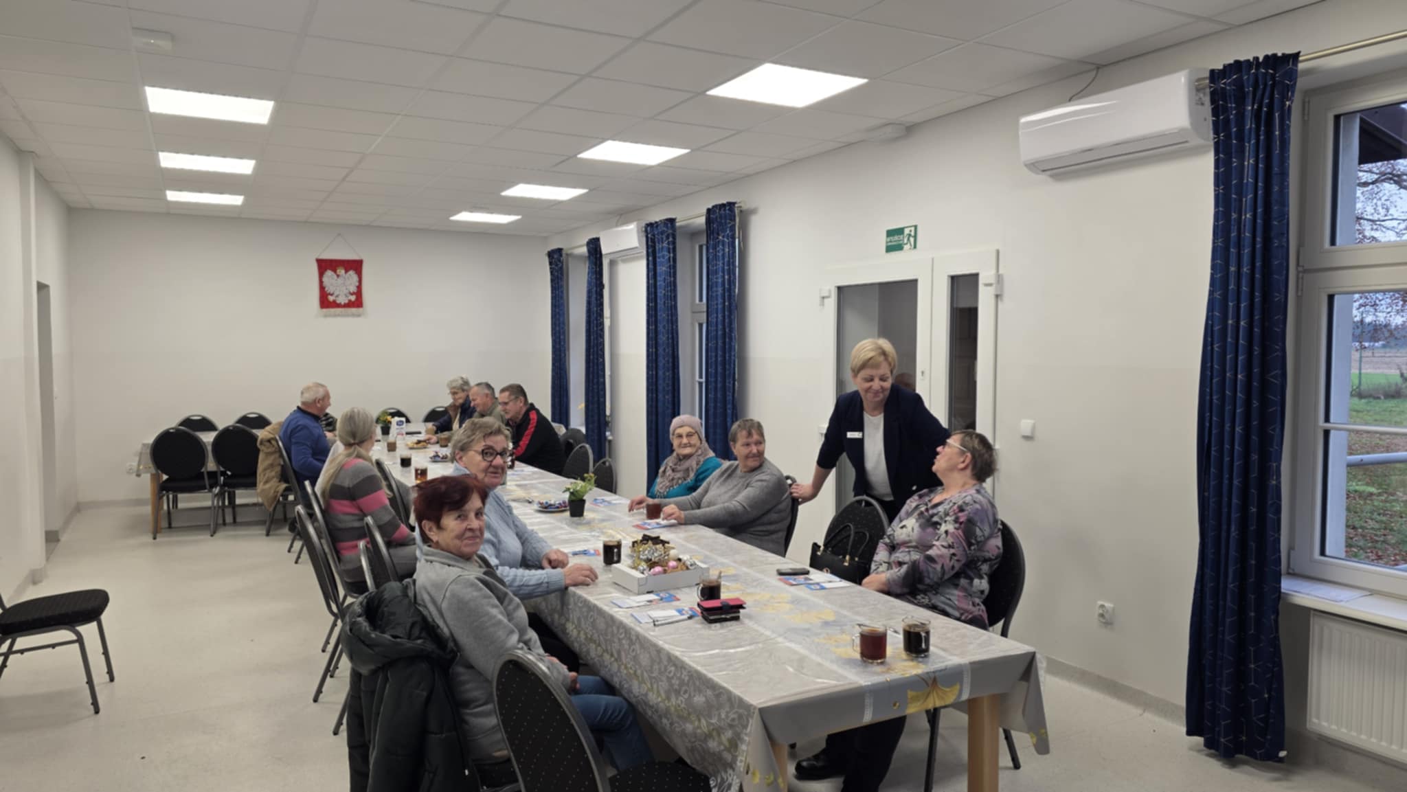 Klub seniora "Złota Przystań" w Pustej Dąbrówce