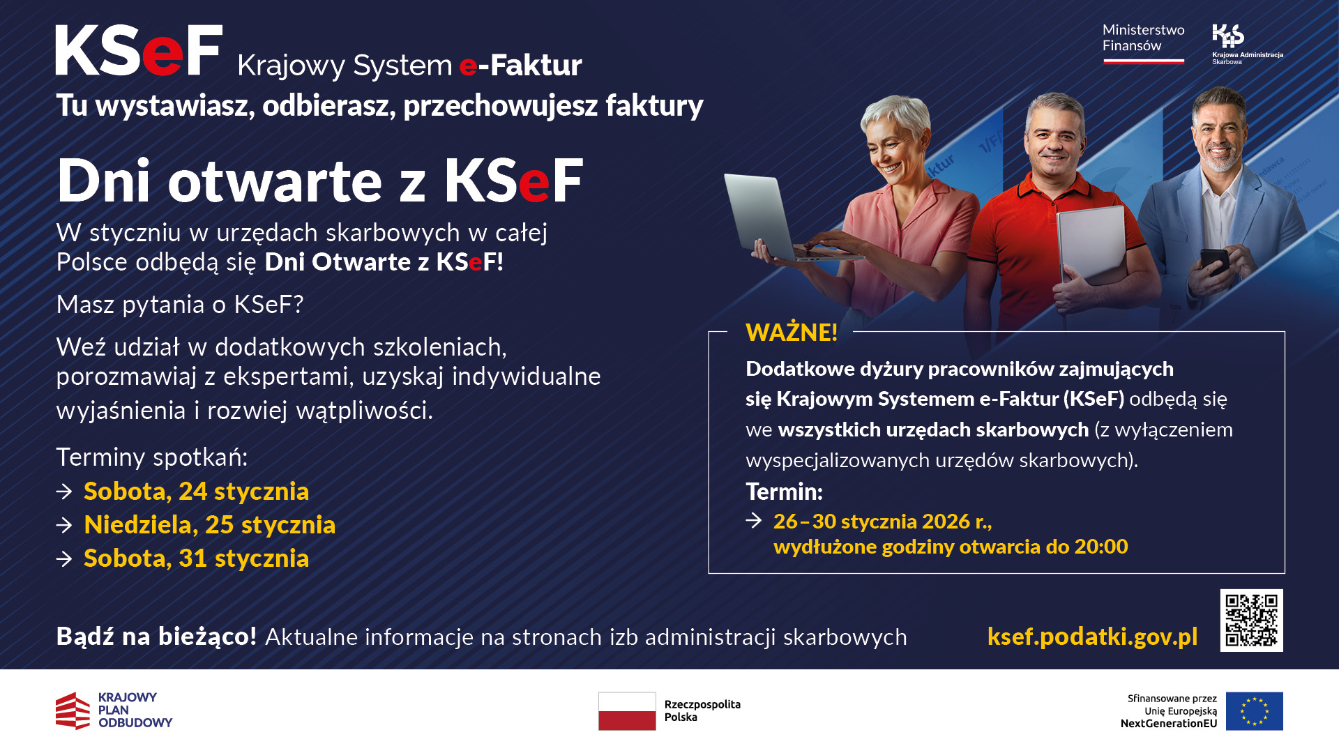 Dni otwarte KSeF w urzędach skarbowych