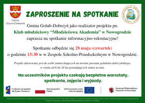 Spotkanie rekrutacyjne do Klubu Młodzieżowego