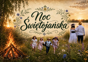 Napis "Noc Świętojańska"