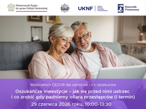 Webinarium dla seniorów