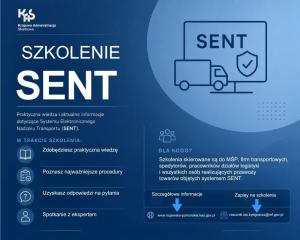 Bezpłatne szkolenia dla przedsiębiorców dotyczące systemu SENT