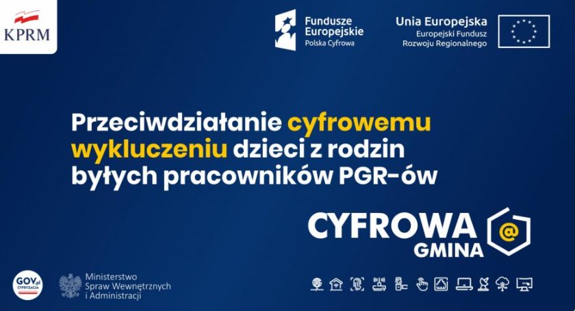 Wsparcie dzieci z rodzin pegeerowskich w rozwoju cyfrowym – „GRANTY PPGR”