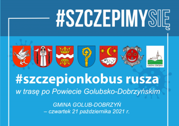 Plakat informacyjny dot. szczepień