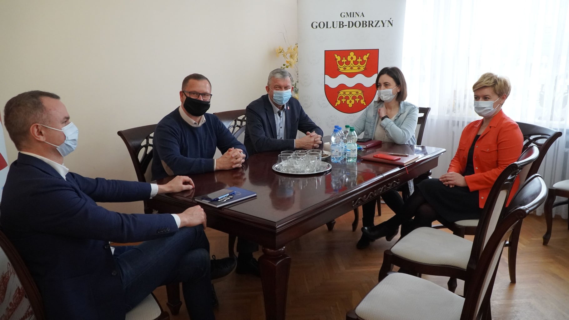 Spotkanie przedstawicieli Miasta i Gminy