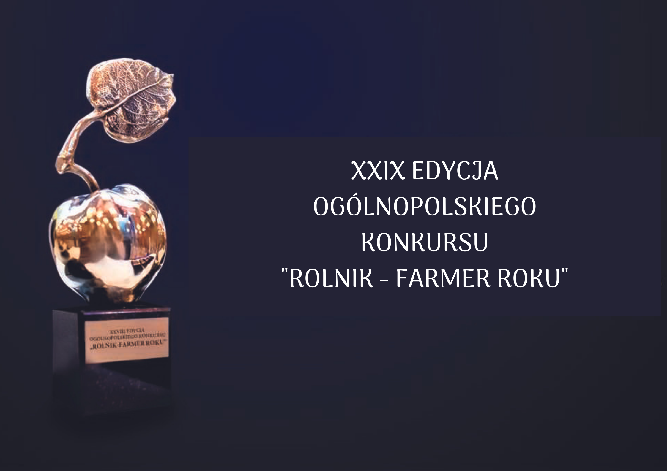 Konkurs "Rolnik - Farmer Roku"