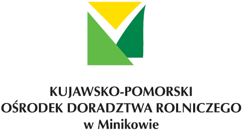 Logo Kujawsko-Pomorskiego Ośrodka Doradztwa Rolniczego w Minikowie