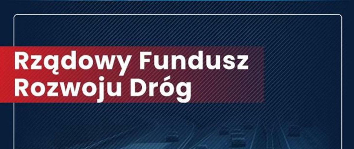 Logo Rządowego Funduszu Rozwoju Dróg