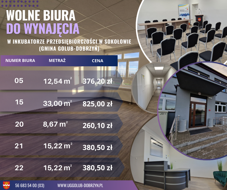 Cennik w wersji graficznej